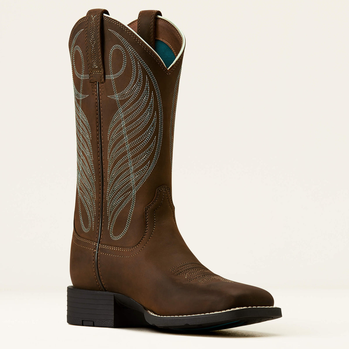 Ariat round up square toe outlet
