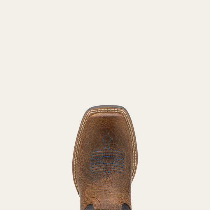 Ariat Junior Tombstone Wide Square Toe Western Boot