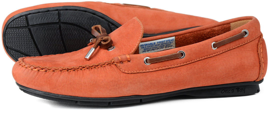 Orca Bay Ballena Women's Loafers in Burnt Orange