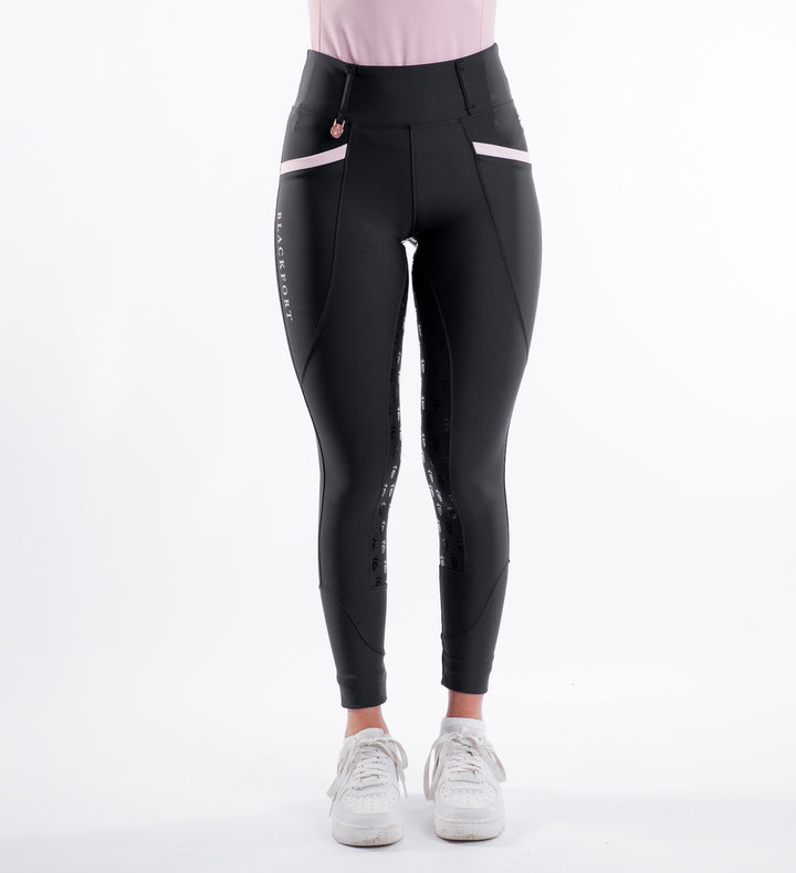 Blackfort Black/Blush Pink Training Tights 3.0