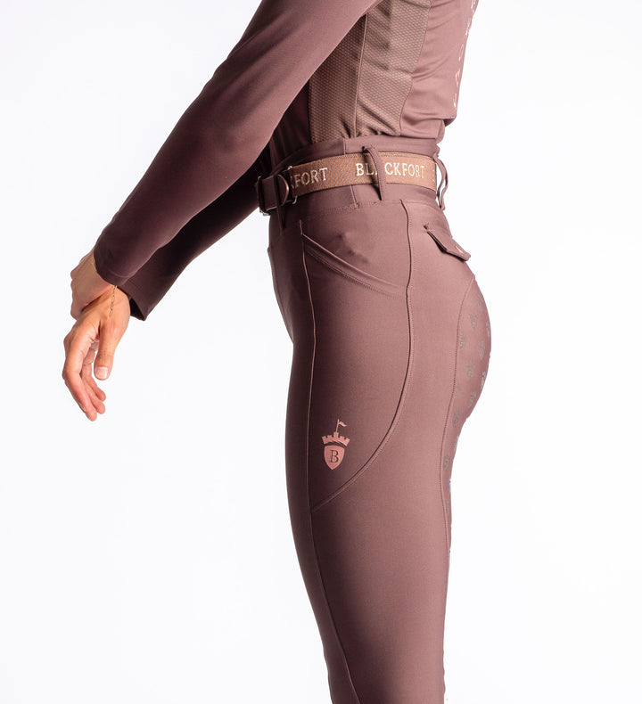 Blackfort Chocolate Tan Leather Signature Belt