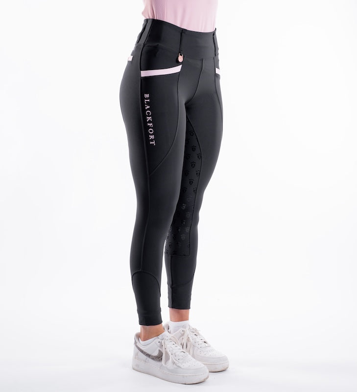Blackfort Black/Blush Pink Training Tights 3.0