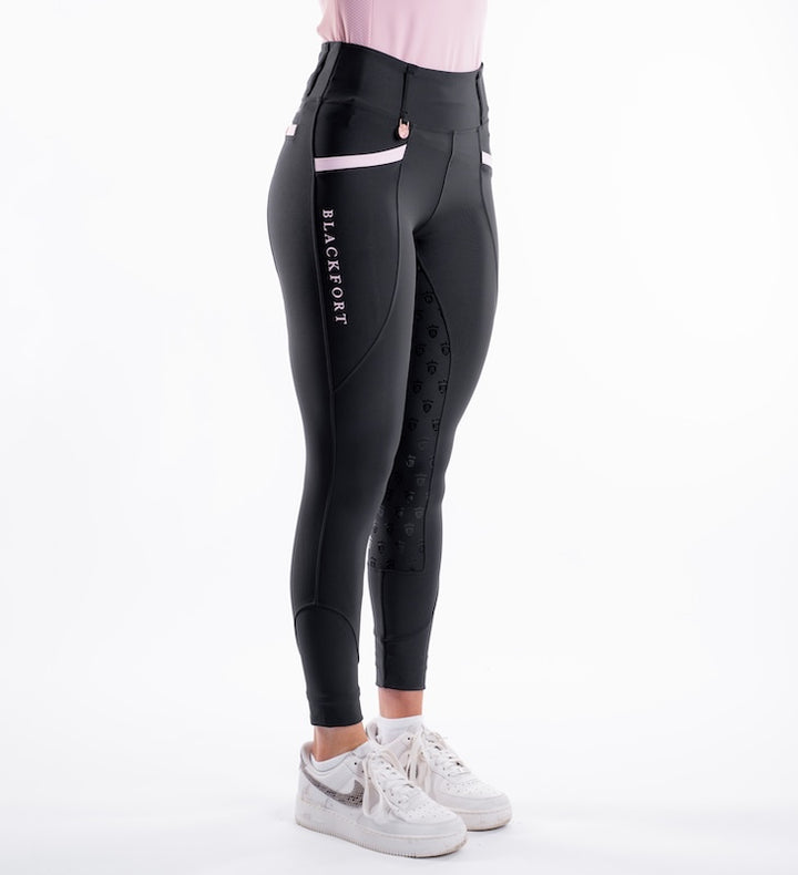 Blackfort Black/Blush Pink Training Tights 3.0