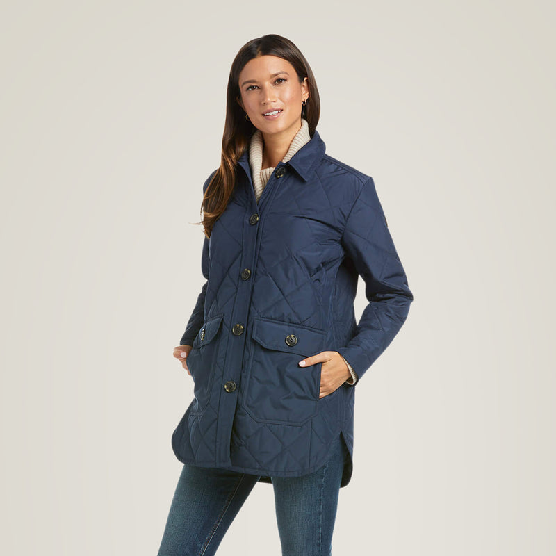 Ariat Women's Belmont Shirt Jacket Navy