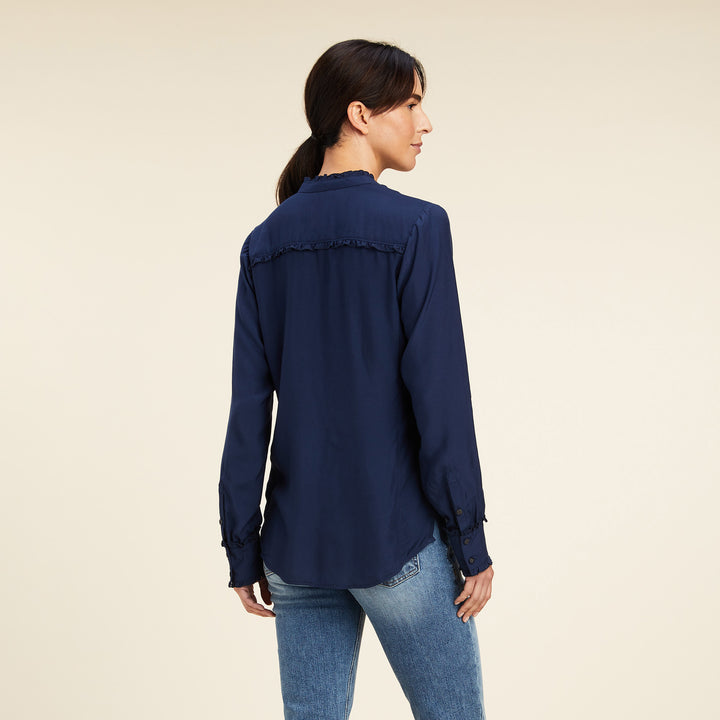 Ariat Women's Clarion Blouse Navy