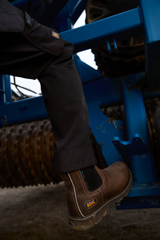Ariat Men's Groundbreaker Chelsea Waterproof Steel Toe Work Boot