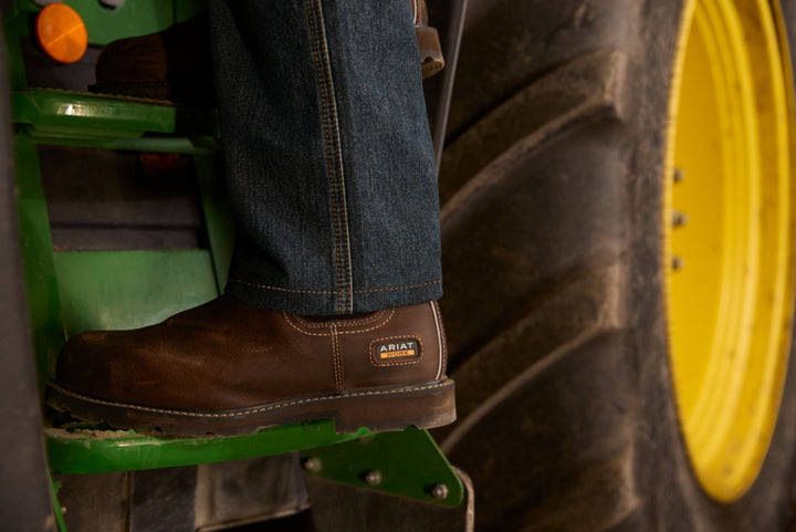 Ariat Men's Groundbreaker Chelsea Waterproof Steel Toe Work Boot
