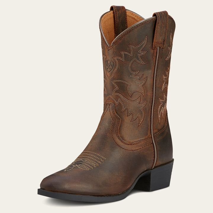 Ariat Junior Heritage Leather Western Boot