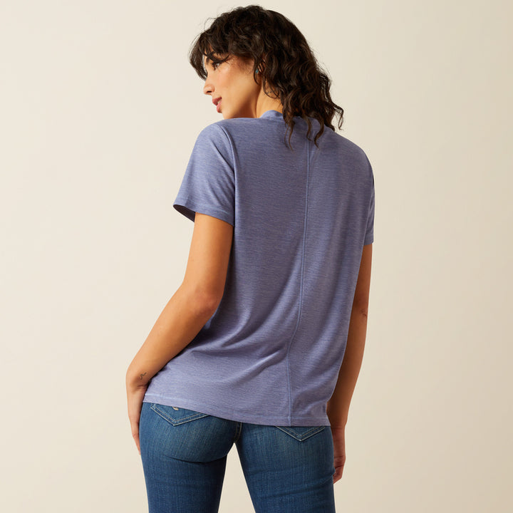 Ariat Women's Laguna Logo T-Shirt - Coastal Fjord
