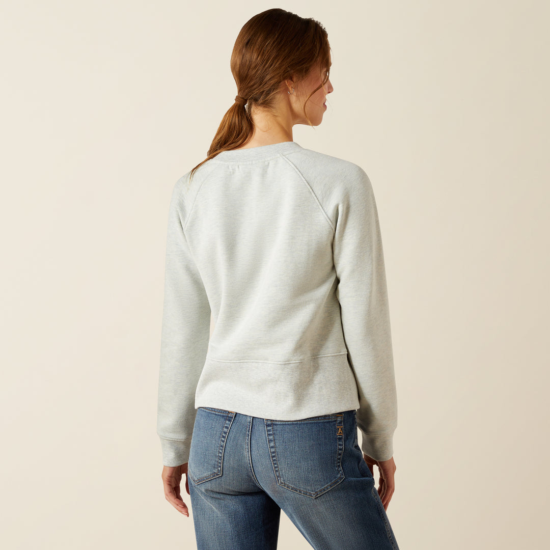 Ariat Women's Martine Sweatshirt - Heather Grey