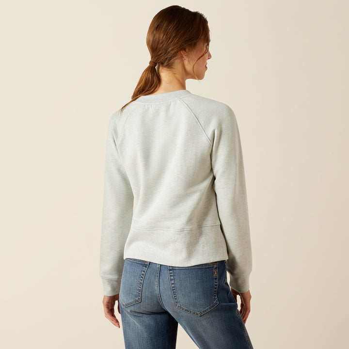 Ariat Women's Martine Sweatshirt - Heather Grey