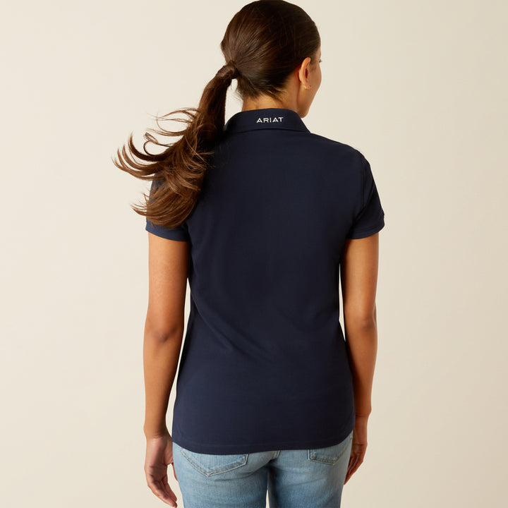 Ariat Women's Prix 3.0 Polo Navy Eclipse