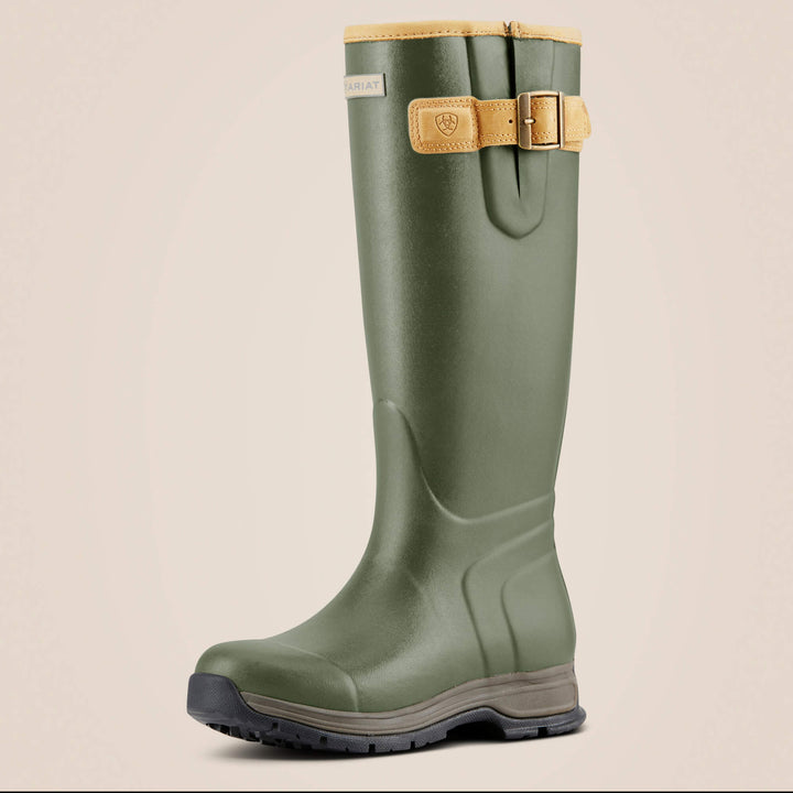 Ariat Women's Burford Insulated Wellington Boot in Olive Green