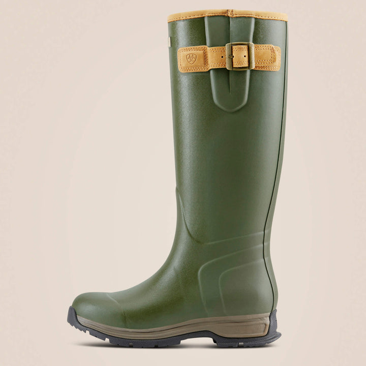 Ariat Women's Burford Insulated Wellington Boot in Olive Green