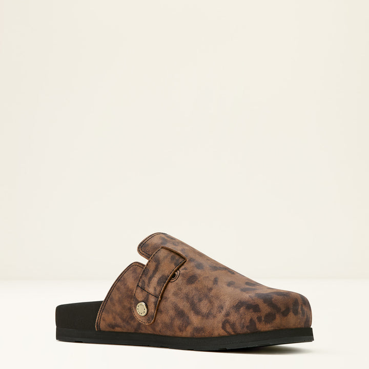 Ariat Women's Country Mule in Leopard Suede