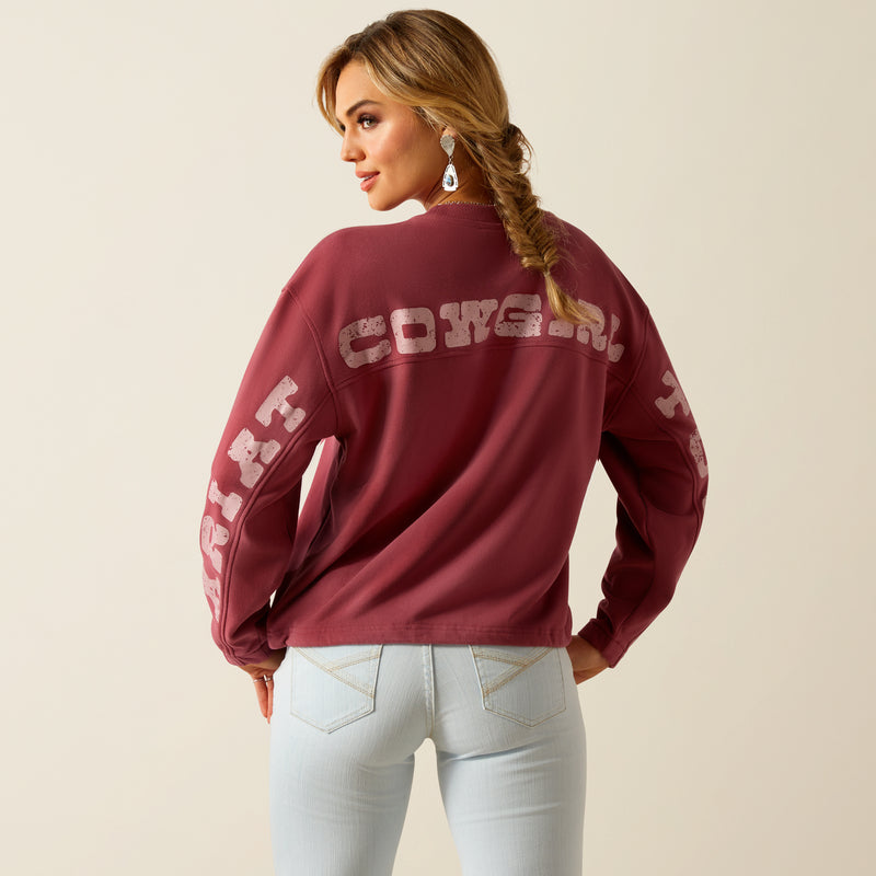 Ariat Women's Cowgirl Tough Sweatshirt