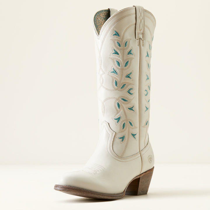 Ariat Women's Dessert Holly Almond Toe Western Boot - Crema