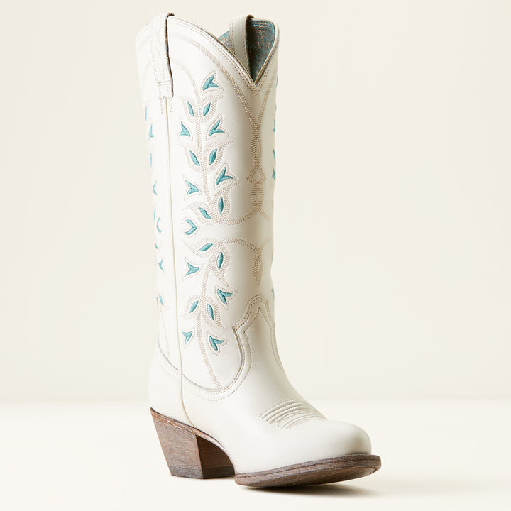 Ariat Women's Dessert Holly Almond Toe Western Boot - Crema