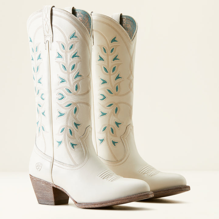 Ariat Women's Dessert Holly Almond Toe Western Boot - Crema