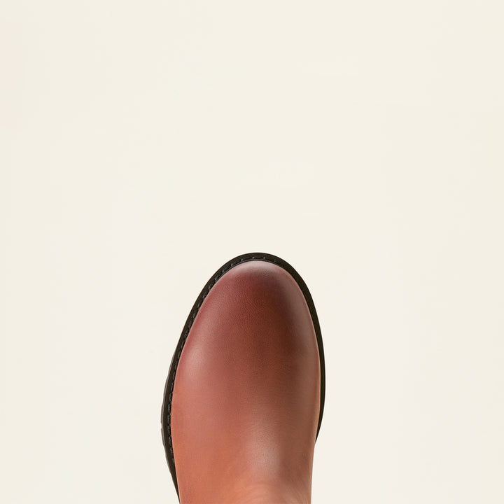 Ariat Women's Wexford Lug Waterproof Leather Chelsea Boot Rockwood