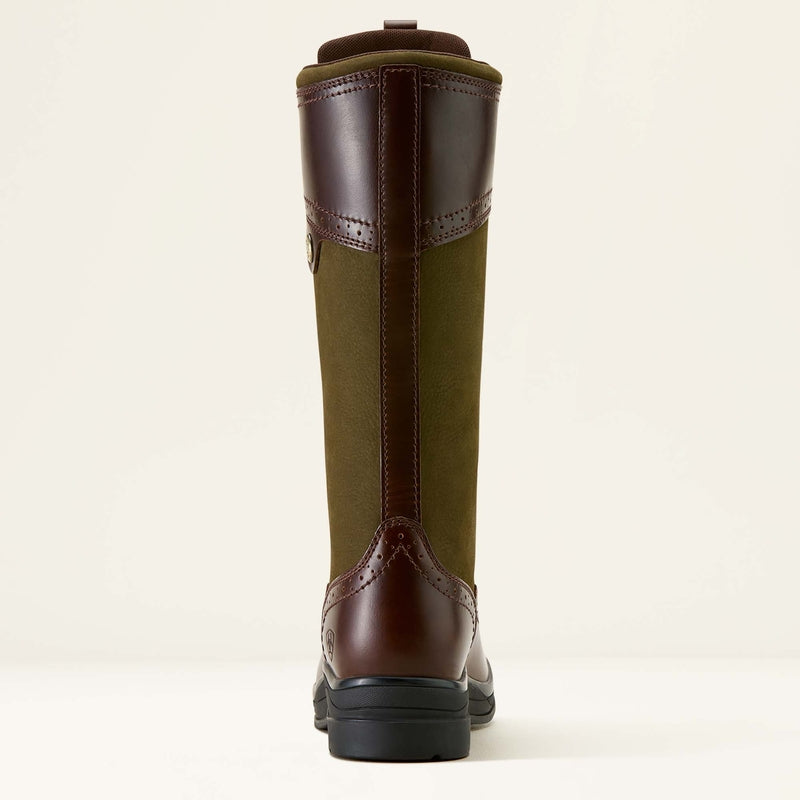 Ariat Women's Wythburn II Waterproof Boot Tobacco Brown/Olive Night
