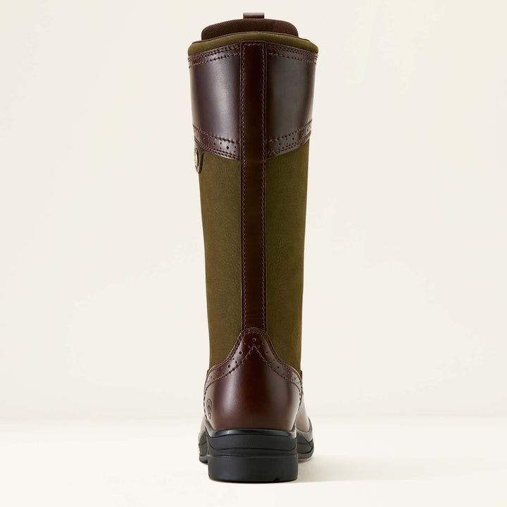 Ariat Women's Wythburn II Waterproof Boot Tobacco Brown/Olive Night