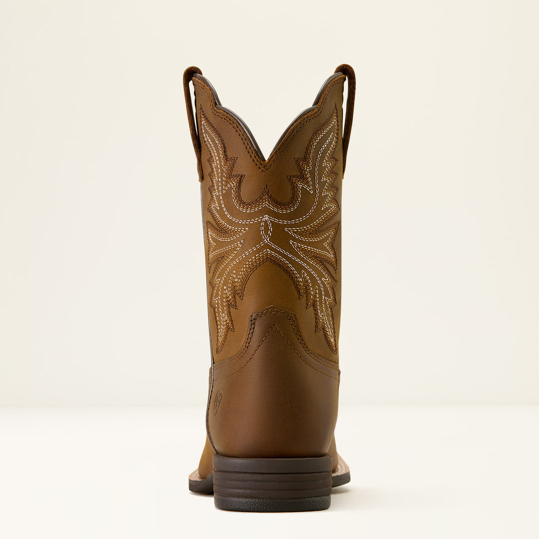 Ariat Junior Westwood Wide Square Toe Western Boot