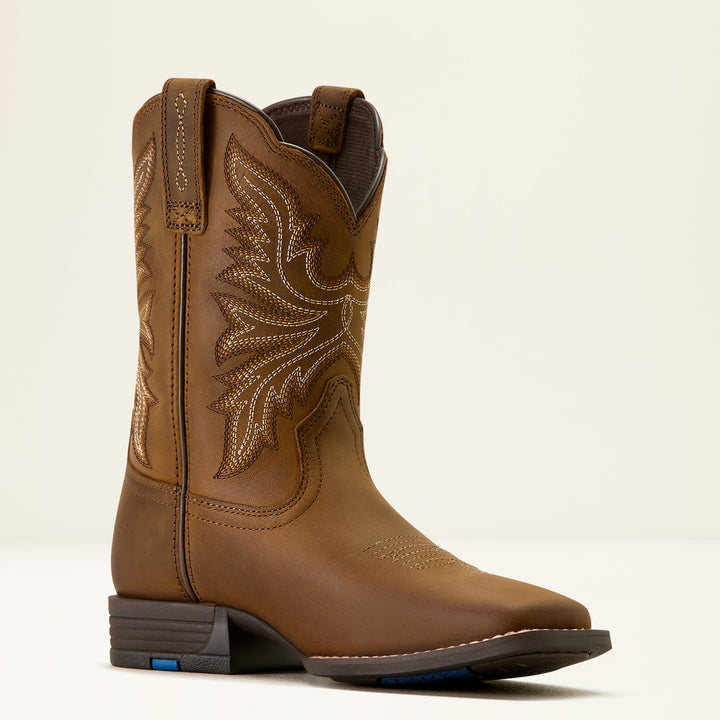 Ariat Junior Westwood Wide Square Toe Western Boot