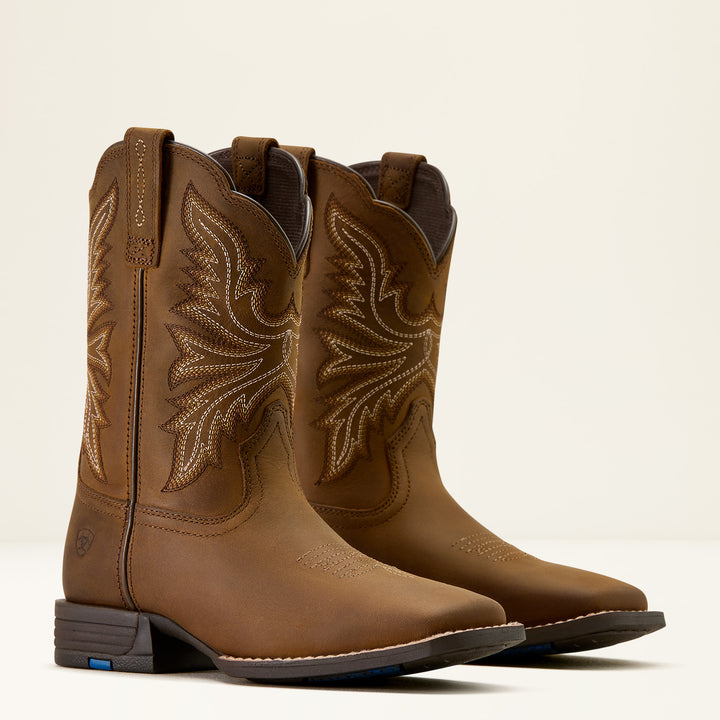 Ariat Junior Westwood Wide Square Toe Western Boot