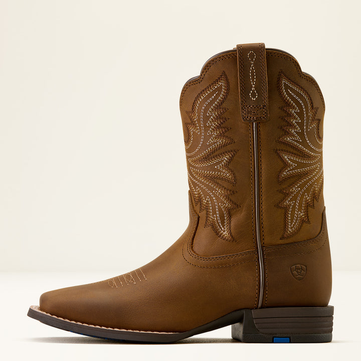 Ariat Junior Westwood Wide Square Toe Western Boot