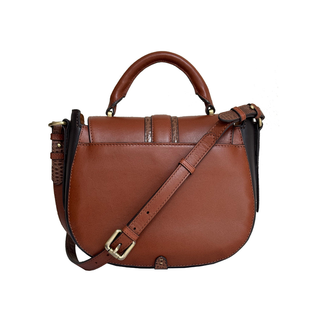 Barkworth Reeve Belton Saddle Bag Tan