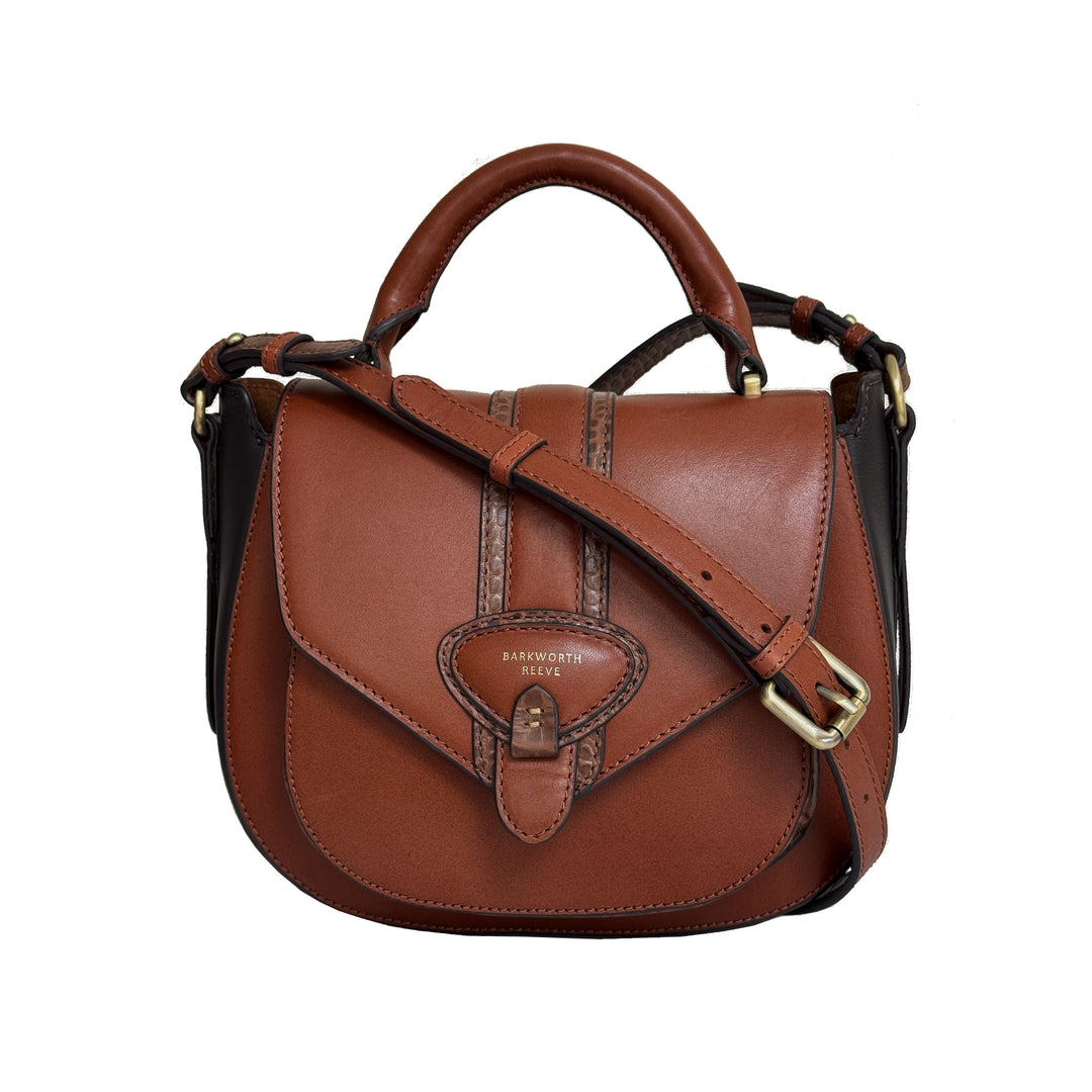 Barkworth Reeve Belton Saddle Bag Tan