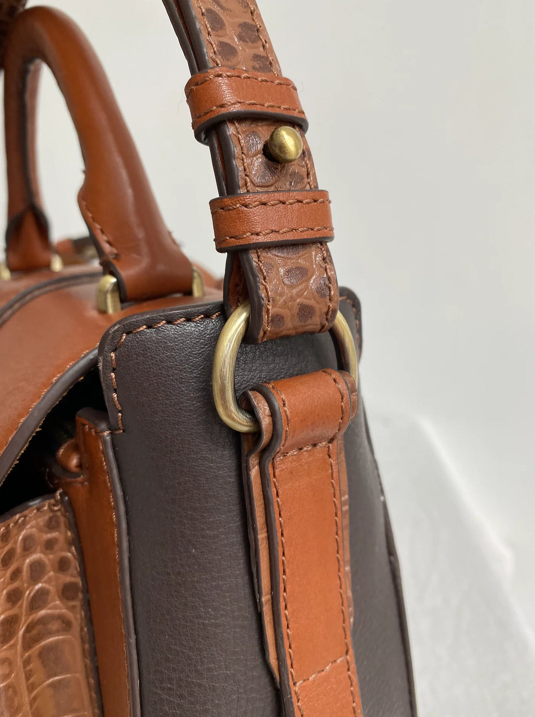 Barkworth Reeve Belton Saddle Bag Tan