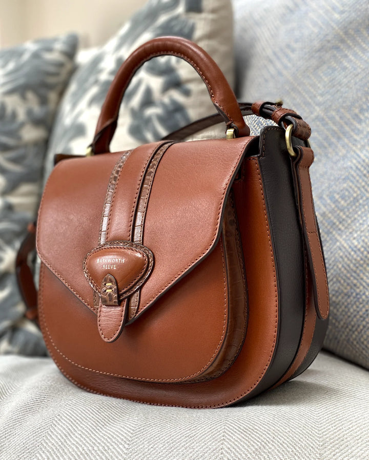 Barkworth Reeve Belton Saddle Bag Tan