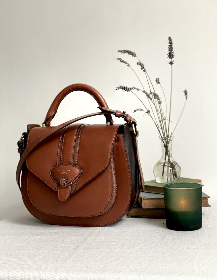 Barkworth Reeve Belton Saddle Bag Tan