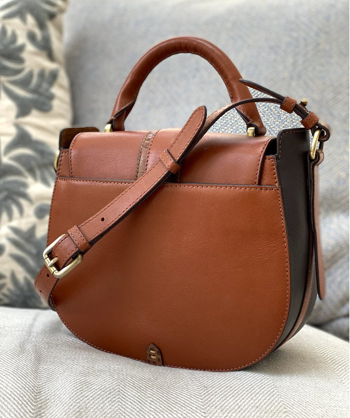Barkworth Reeve Belton Saddle Bag Tan