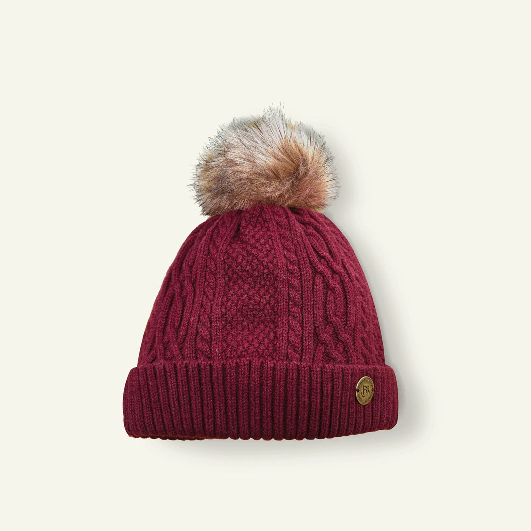 Barkworth Reeve Cadeby Cashmere Bobble Hat