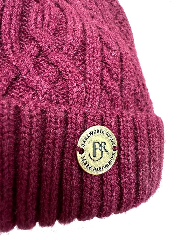 Barkworth Reeve Cadeby Cashmere Bobble Hat
