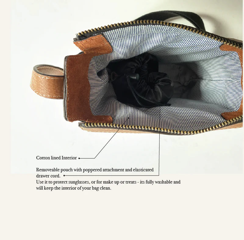 Barkworth Reeve Hackthorn Crossbody Leather Bag