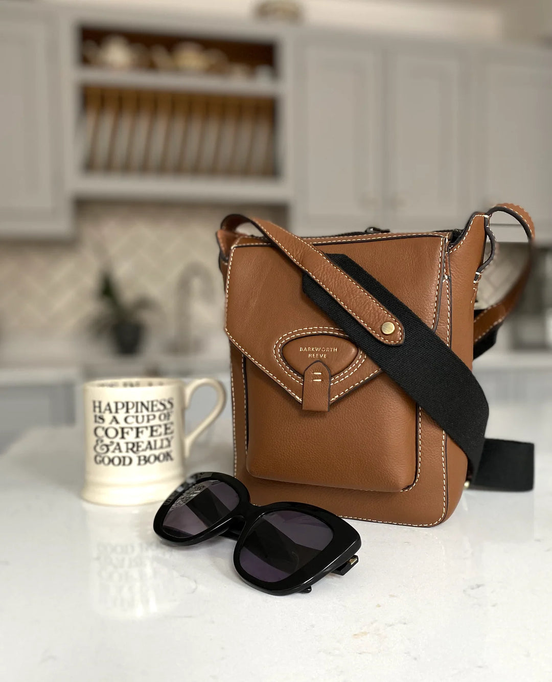 Barkworth Reeve Hackthorn Crossbody Leather Bag