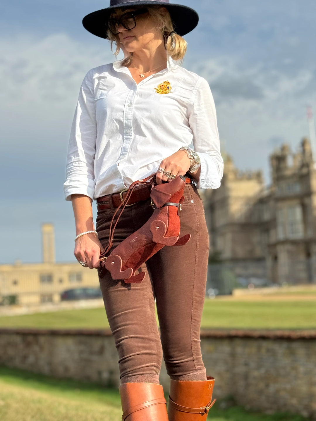 Barkworth Reeve Hugo The Sausage Dog Bag Conker