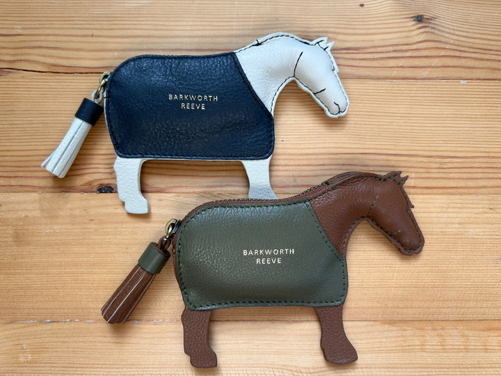 Barkworth Reeve Leather Pony Coin Purse