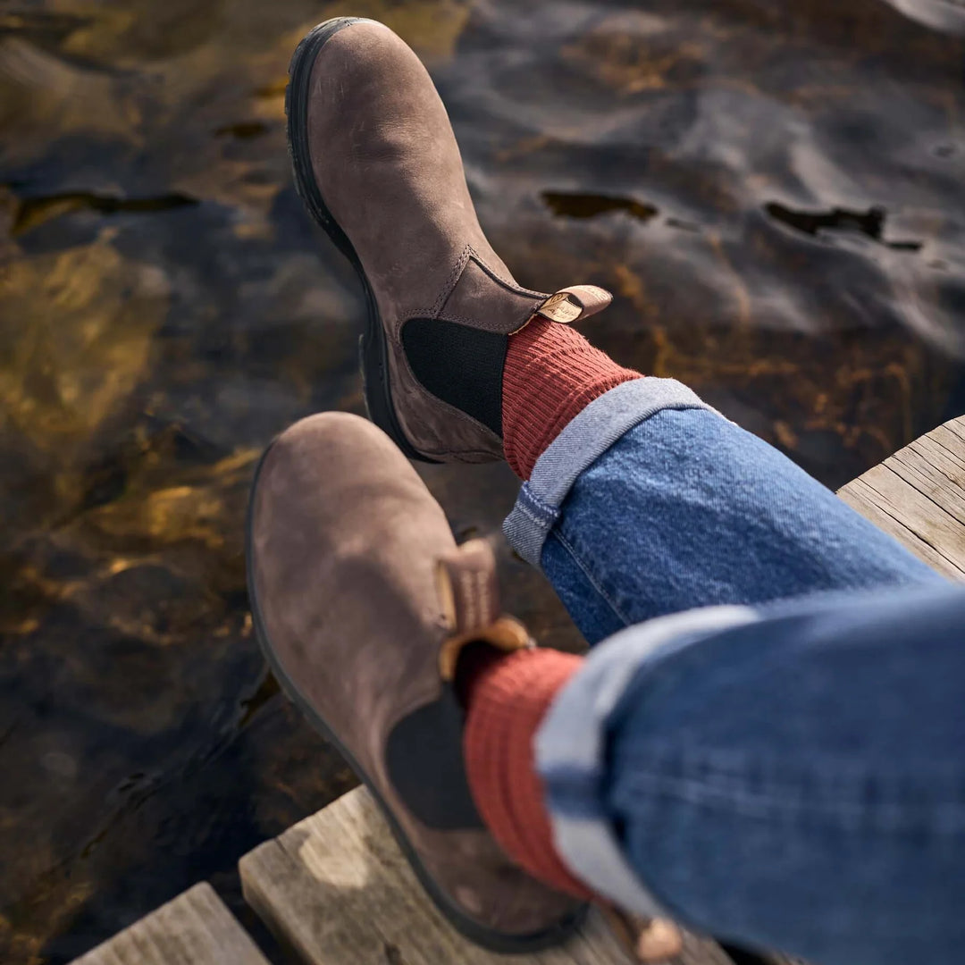 Blundstone 2345 Chelsea Boot Classics Brown Nubuck BFR Equestrian Country