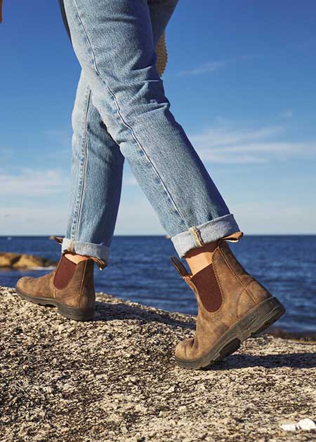 Blundstone #585 Chelsea Boot Rustic Brown Leather – BFR Equestrian