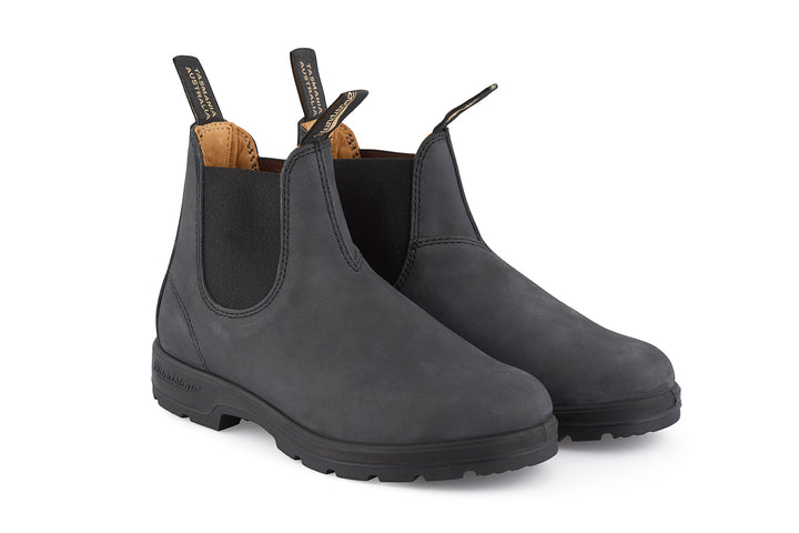 Blundstone #587 Chelsea Boot Rustic Black Leather