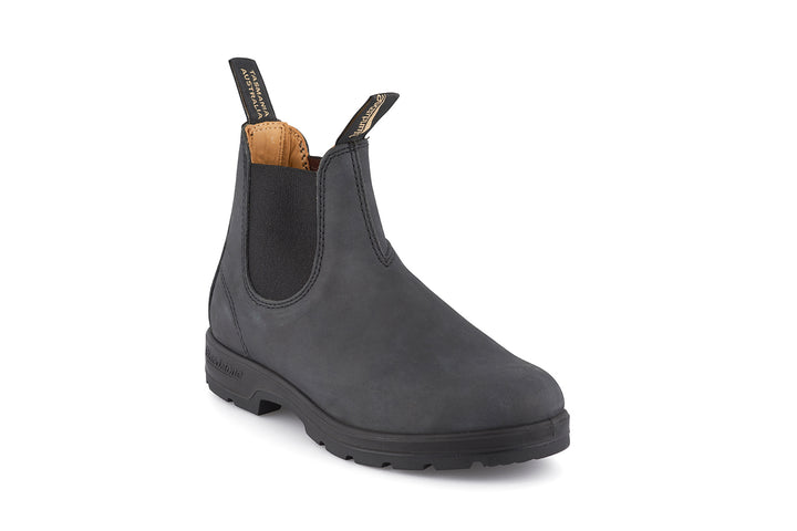 Blundstone #587 Chelsea Boot Rustic Black Leather