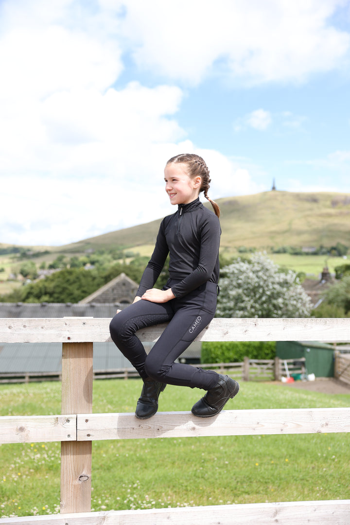 Cameo Junior ThermoDry Riding Tights