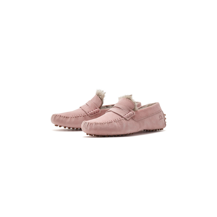 Chatham Dovedale Ladies Slippers in Soft Pink or Tan