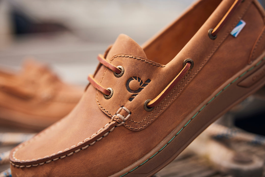 Chatham Men's Buton G2 Boat Shoe Walnut