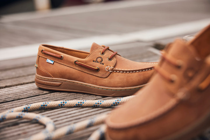 Chatham Men's Buton G2 Boat Shoe Walnut